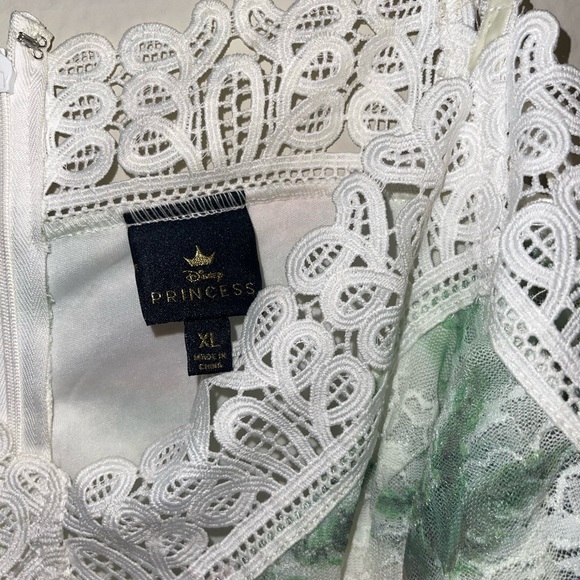 Disney Juniors Charming Dapper Days Floral Cold
Shoulder Lace Dress - Picture 5 of 7